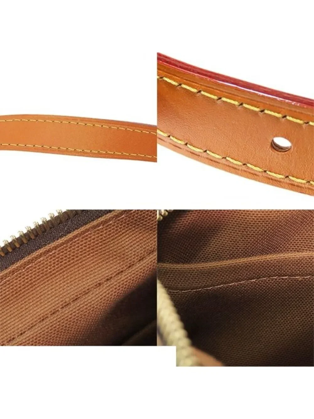Louis Vuitton Trocadero Wearable Wallet Brown Monogram Canvas Pochette Shoulder